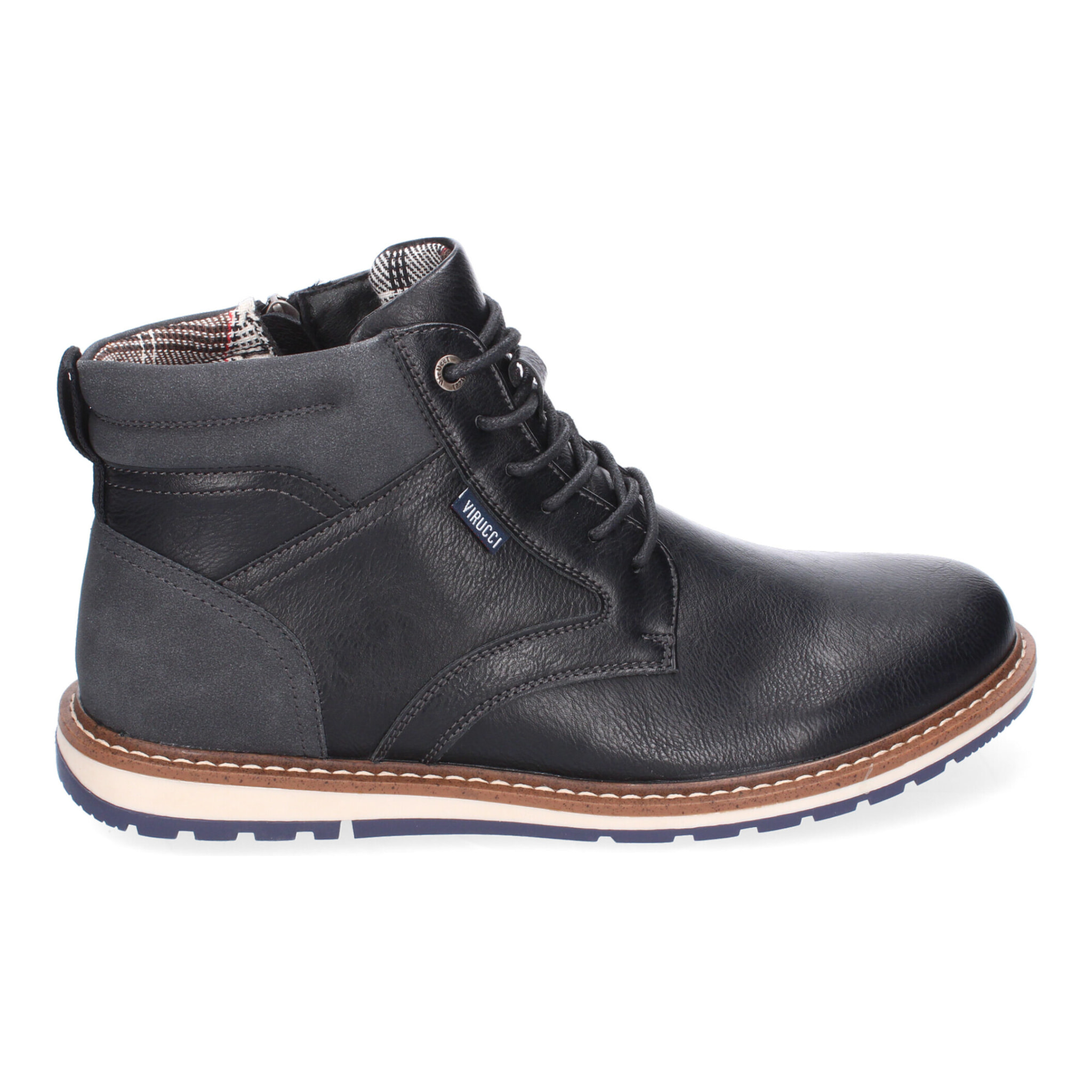 Botin Casual Plano de Hombre, Comodo, Diseño Moderno, Detalle de Costuras