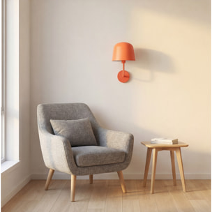 Forlight Fres aplique interior en naranja para bombilla E14