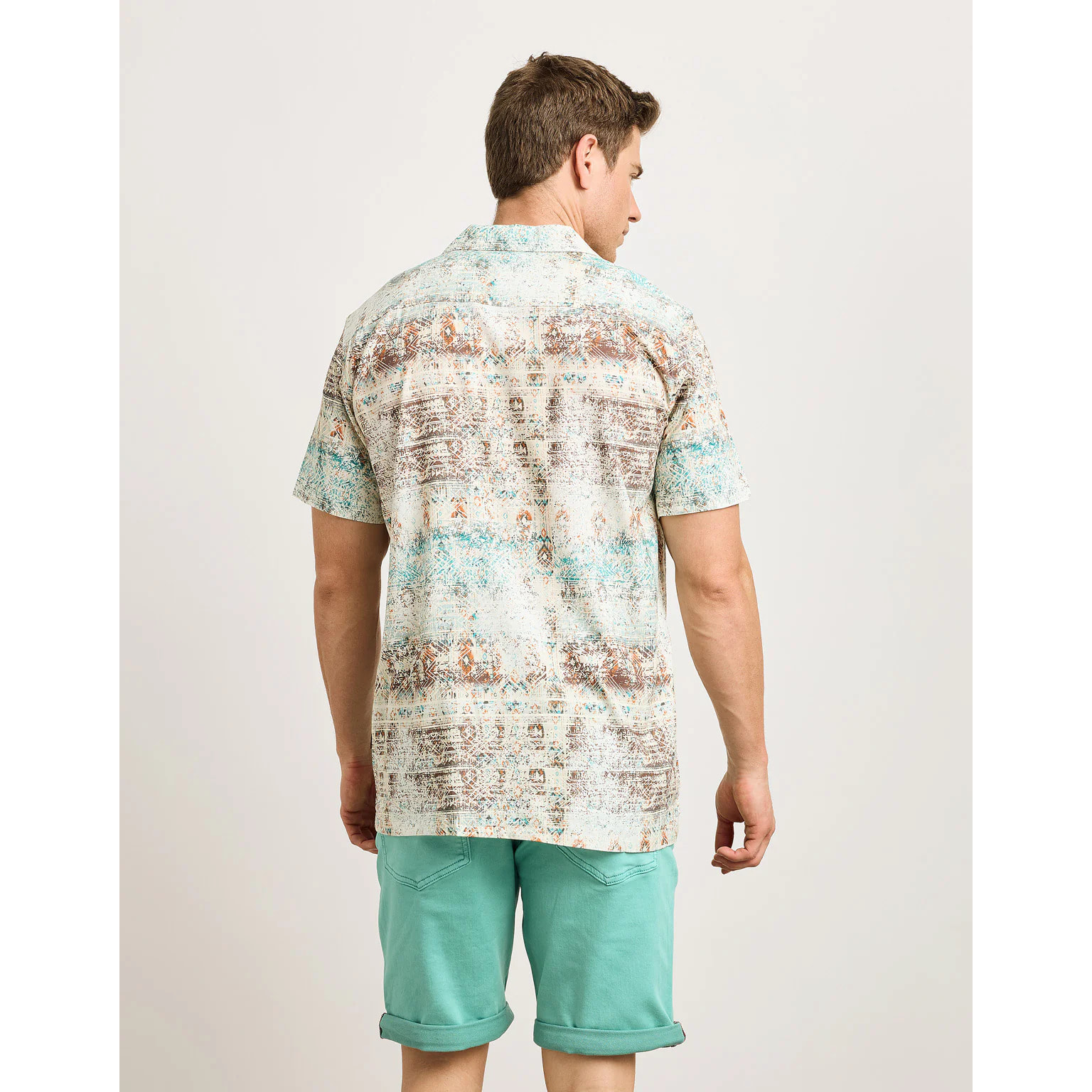 Camisa Manga Corta Multicolor - Marittima