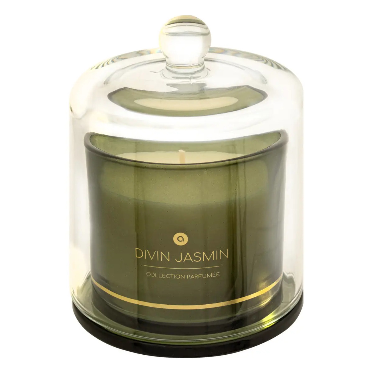 Bougie parfumée Ilae 240g cloche verre jasmin