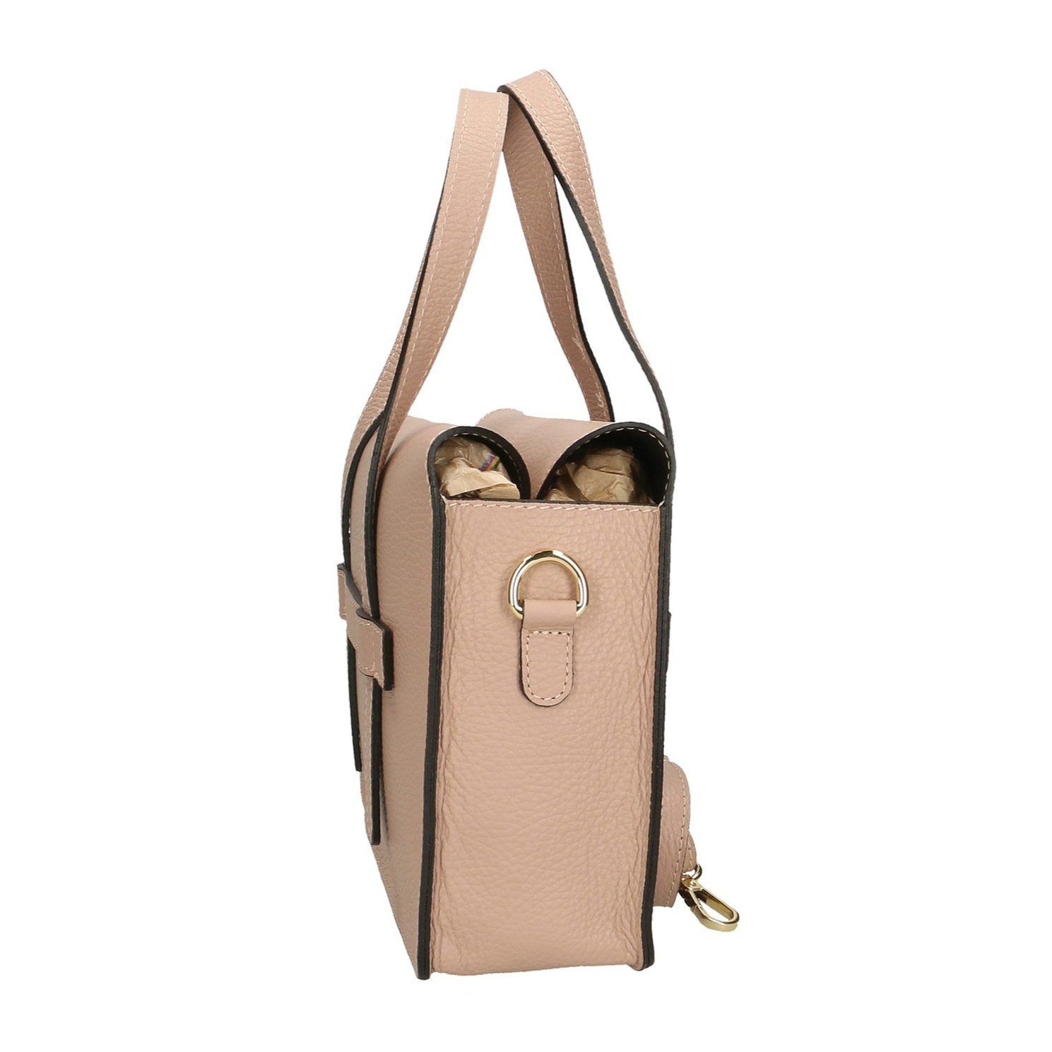 Borsa a mano da donna - Modello Cielia - Vera pelle - 25.0 x 20.0 x 8.0 cm
