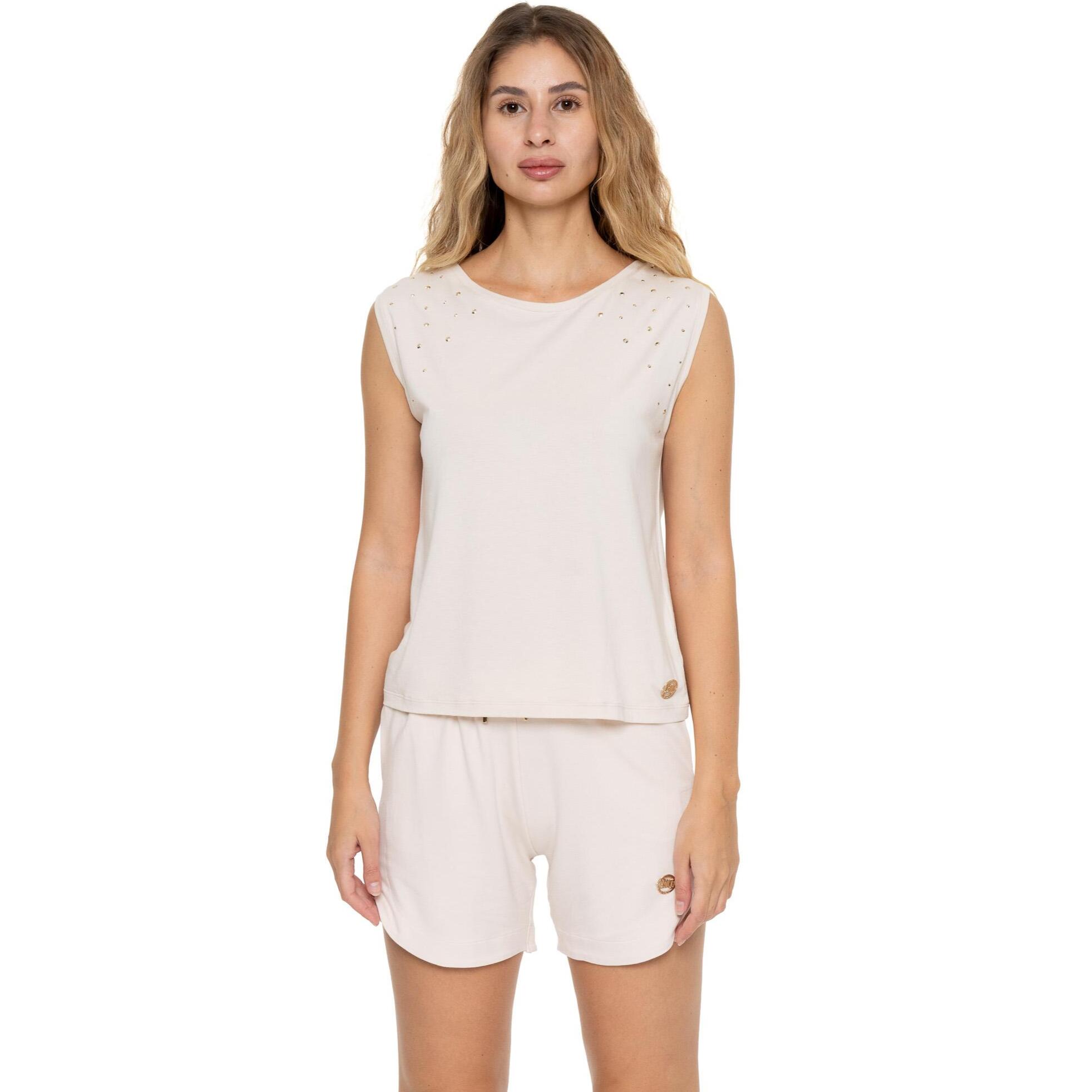 Camiseta sin mangas elegante para mujer