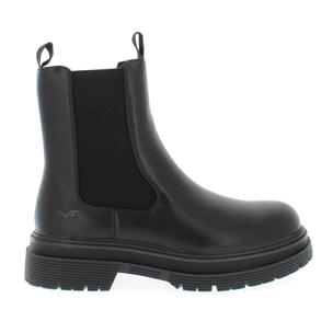 Armata di Mare Scarpe Donna Platform Chelsea Boots con Soletta in Memory Foam AMD W52H29 Black