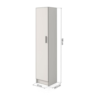Armario Multi Useful SH 37 1 Puerta Blanco Roto