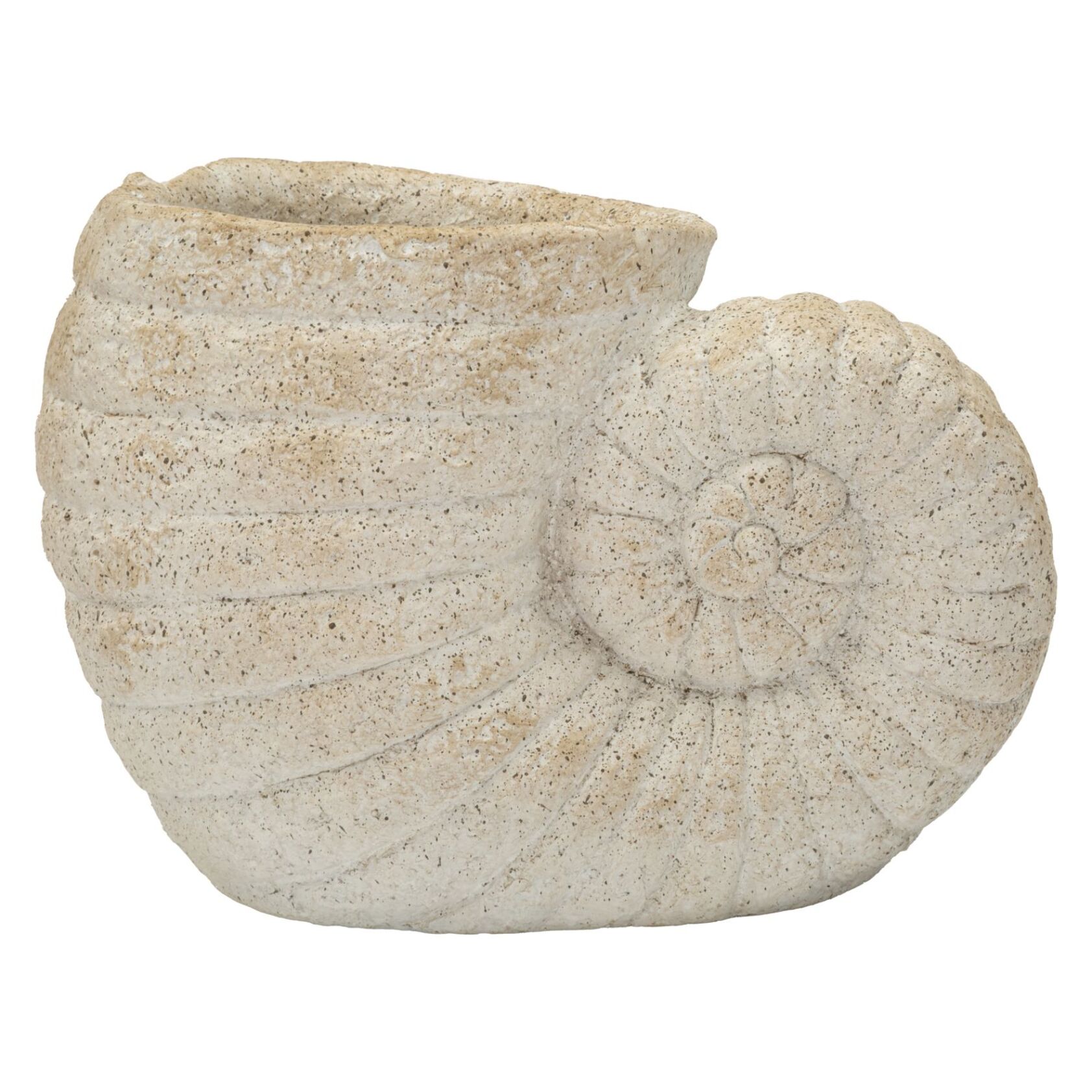 VASO SHELL SAND -A- CM 33X19X23 (APERTURA CM Ø 13)