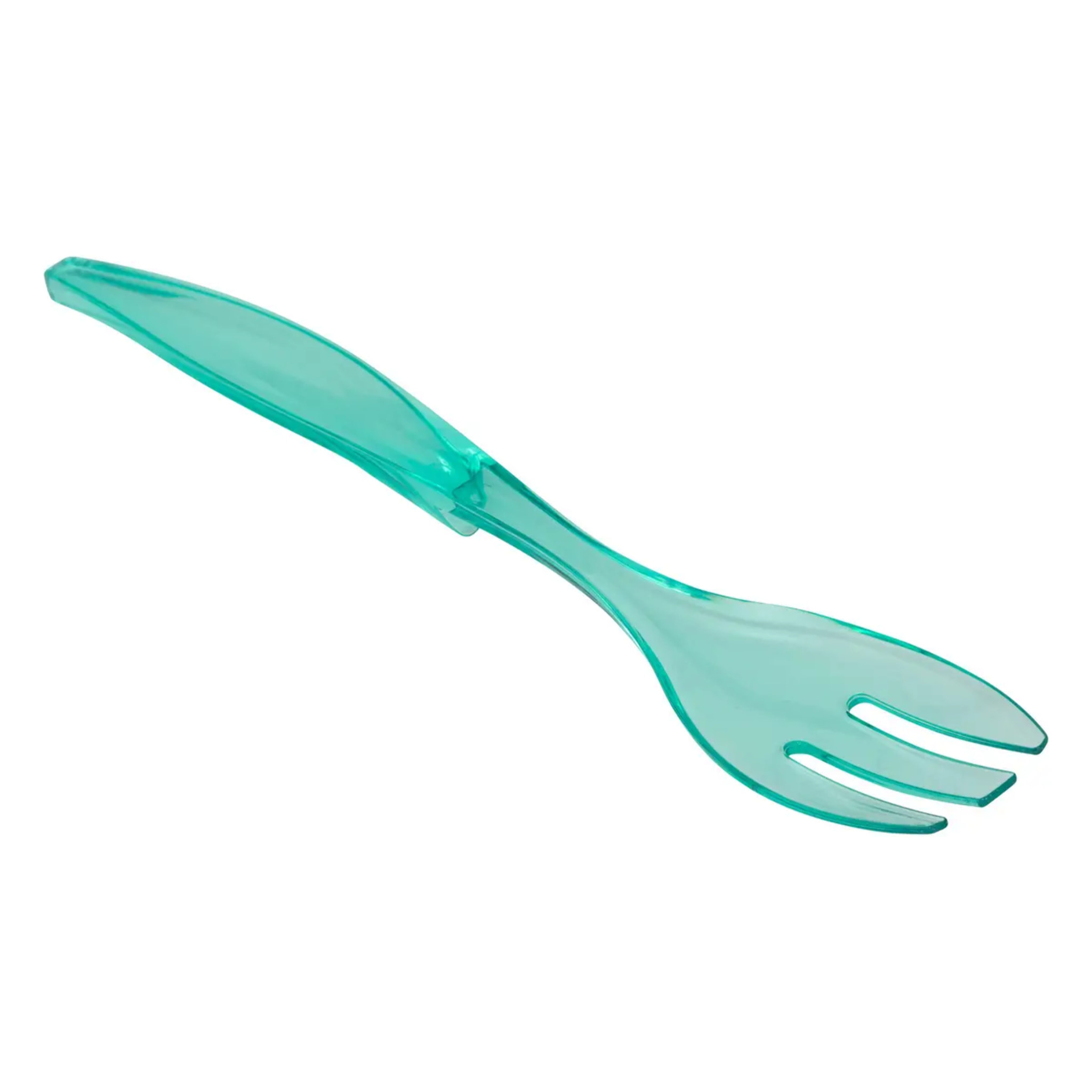 Couverts à salade "Square" bleu clair