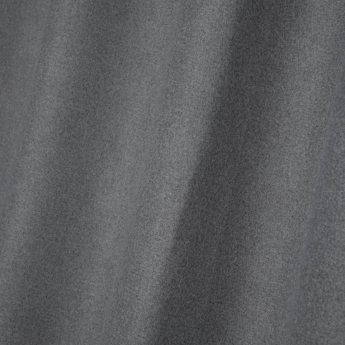Rideau occultant  -  - Effet tweed - Gris souris