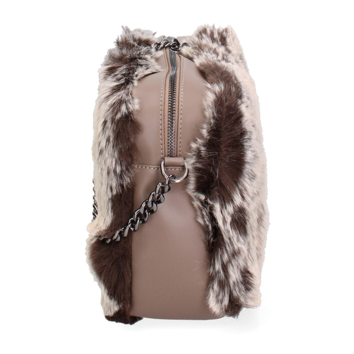 Borsa a spalla donna - Modello Ambre - Vera pelle - 18.5 x 22.0 x 10.0 cm