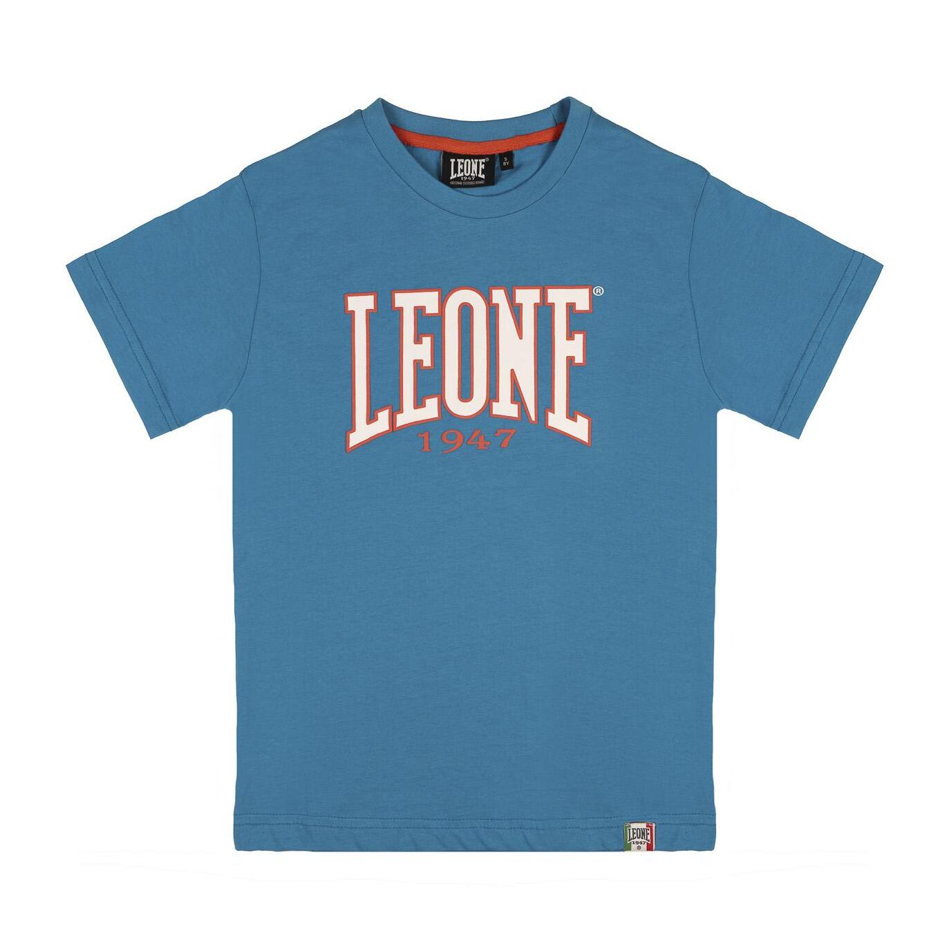 T-shirt da bambino in cotone Leone New Basic