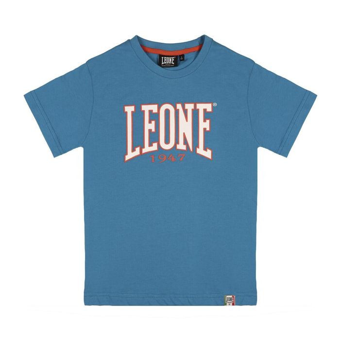 T-shirt da bambino in cotone Leone New Basic