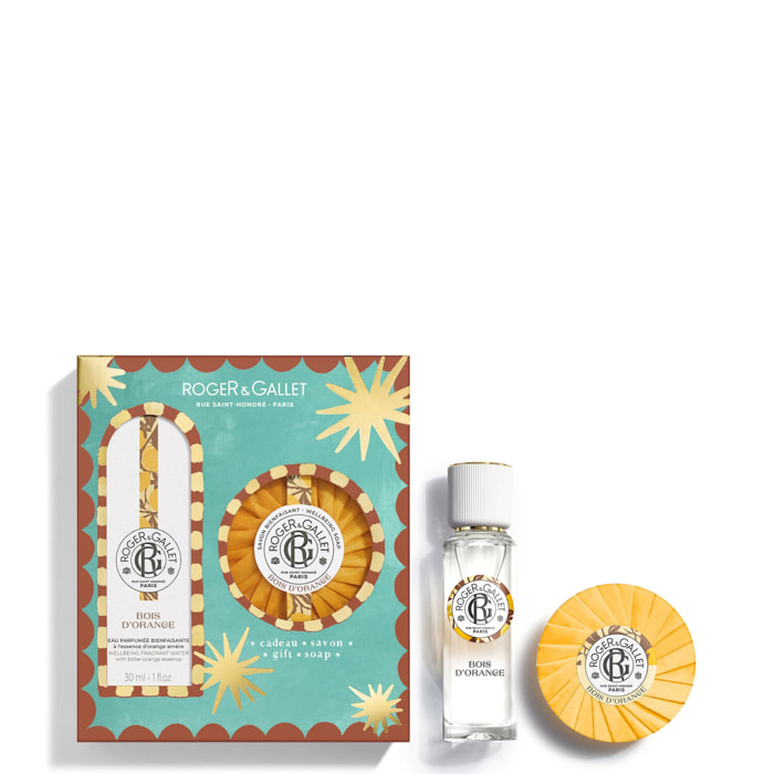 Bois d'Orange - Coffret Eau Parfumée Bienfaisante 30ml + Savon 100g