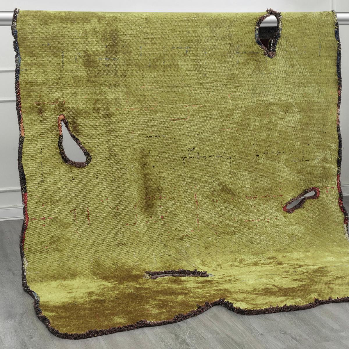 ATINPO Tapis salon kilim, Forme originale, Tissé à la main