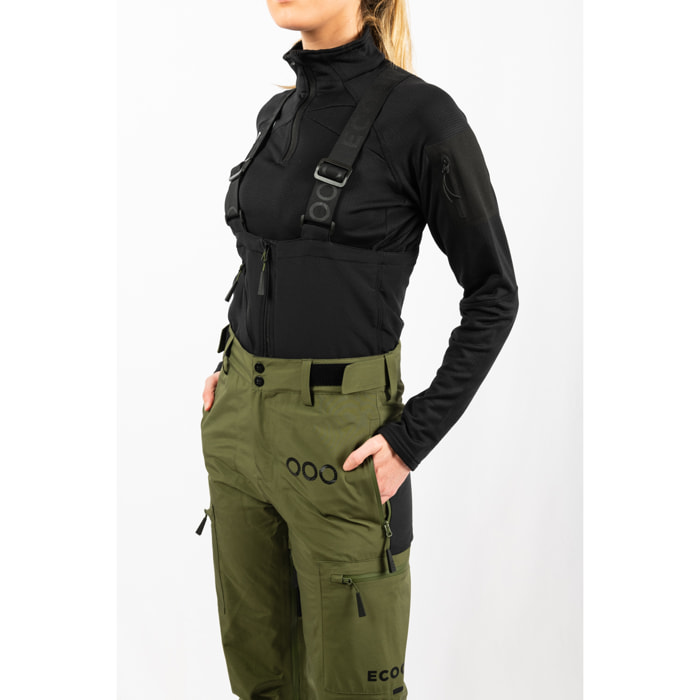 Pantalones para mujer ECOON ECOExplorer Pants Women - Caqui