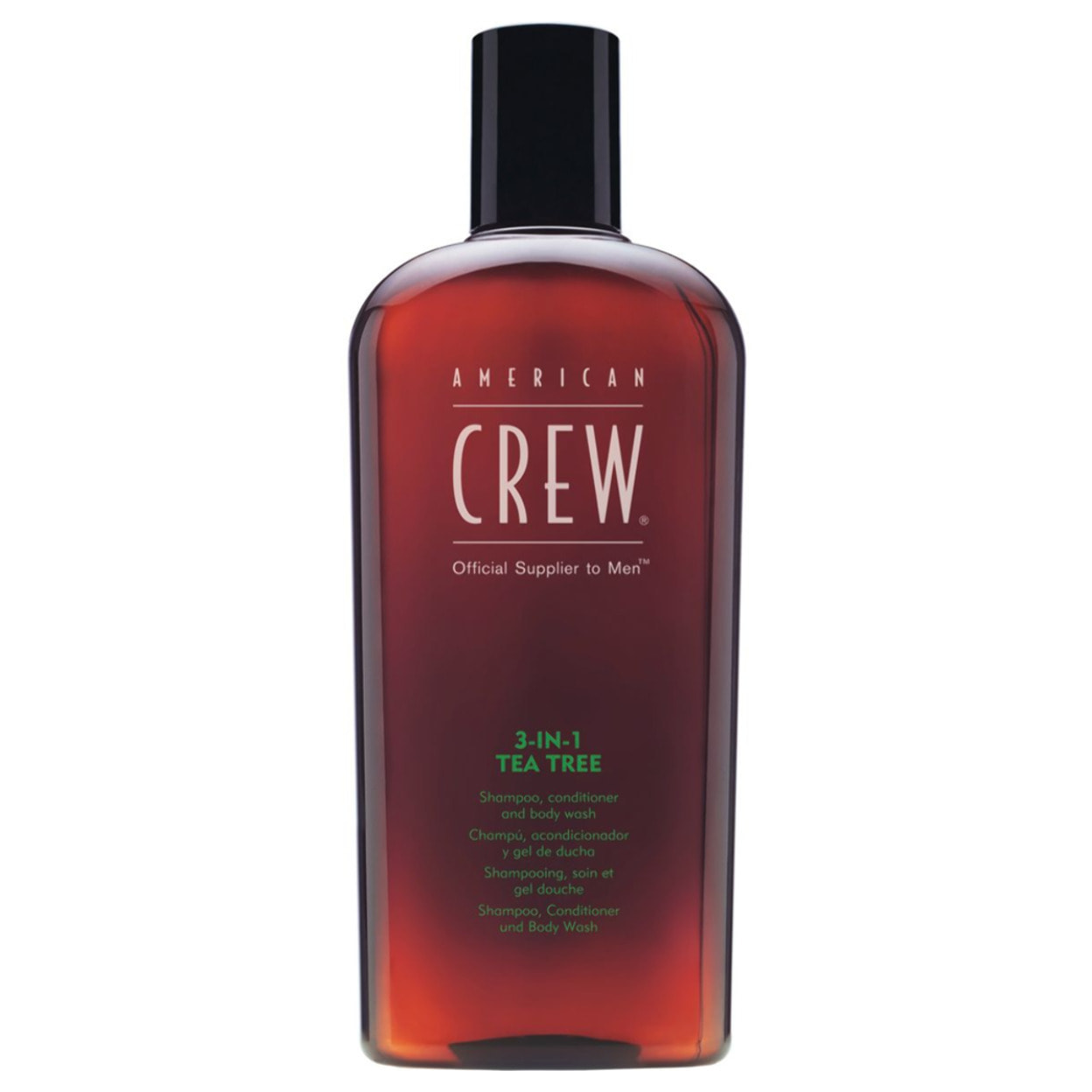 AMERICAN CREW 3 In 1 TEA TREE Shampoo - Conditioner - Body Wash 100ml