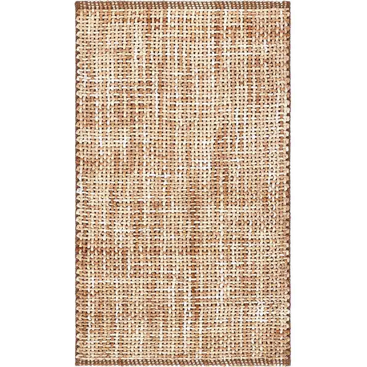 Tappeto bagno CRAZY BEIGE in microfibra misto cotone, morbido antiscivolo lavabile in lavatrice, tappetino lavabo sanitari bagno