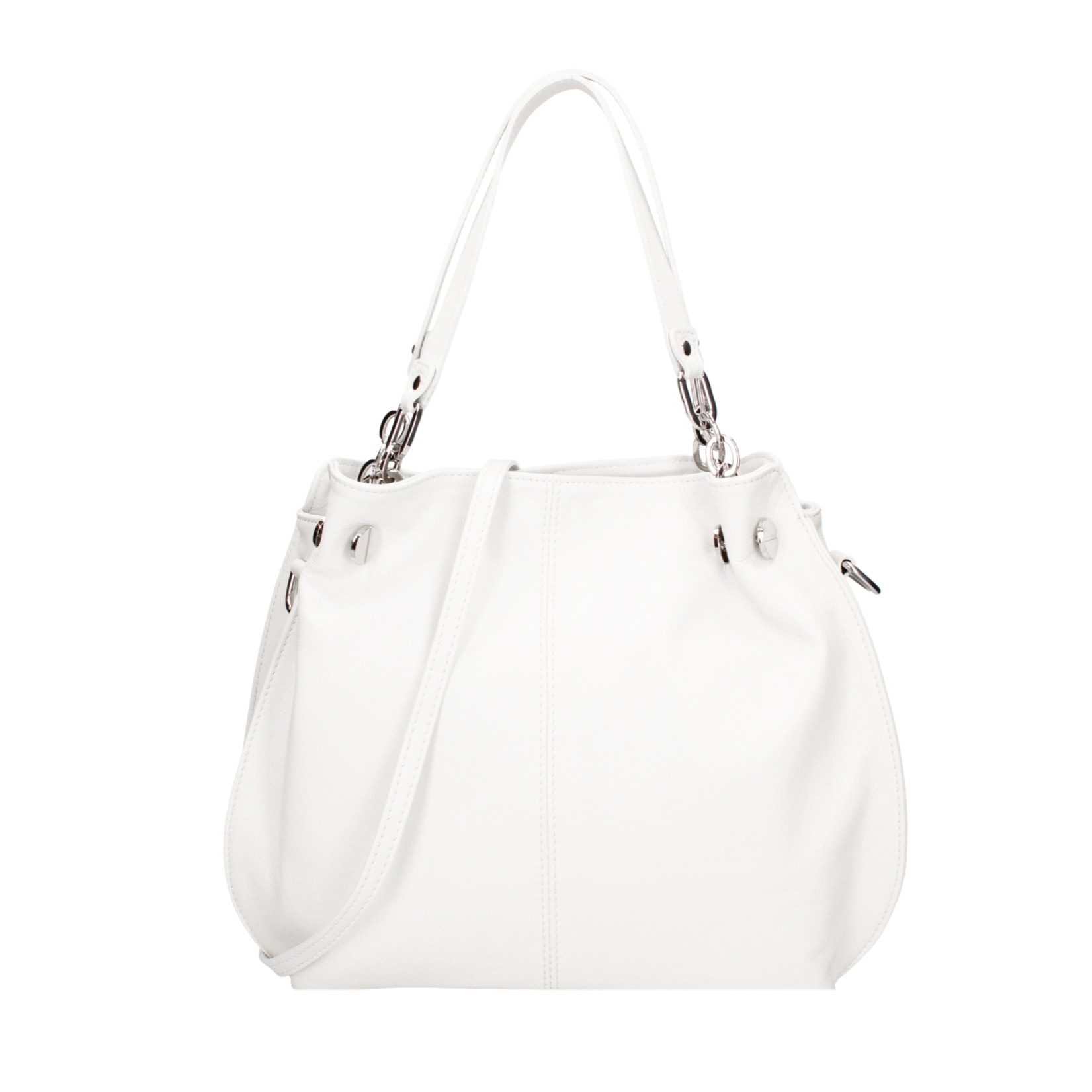 Borsa a mano da donna Made in Italy - Modello Ereba - 100% pelle - 38.0 x 30.0 x 12.0 cm