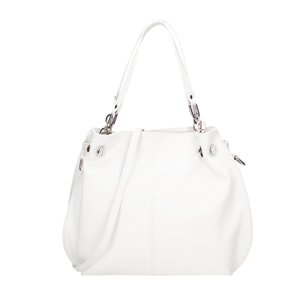 Borsa a mano da donna Made in Italy - Modello Ereba - 100% pelle - 38.0 x 30.0 x 12.0 cm