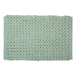 Tapis Colorama rectangulaire 50x75cm vert céladon
