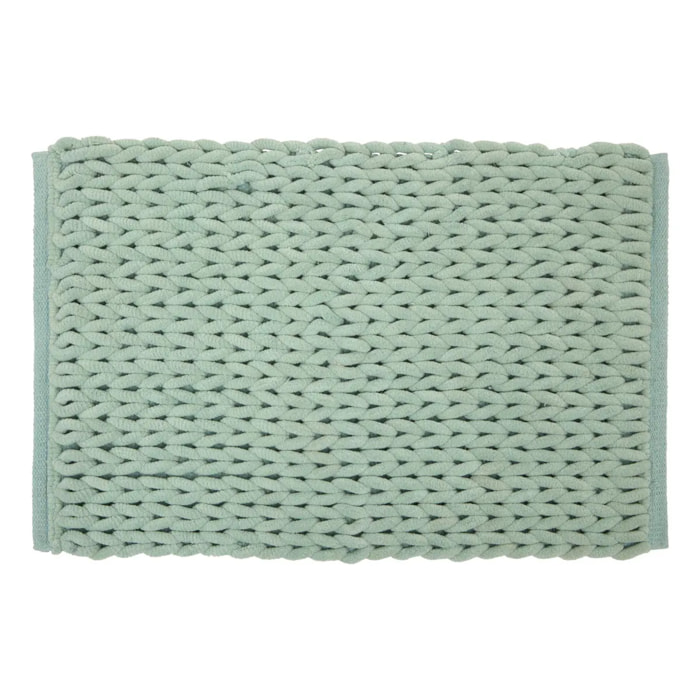 Tapis Colorama rectangulaire 50x75cm vert céladon