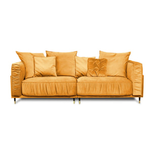 Canapé Velours Fiorenzo - 3 places