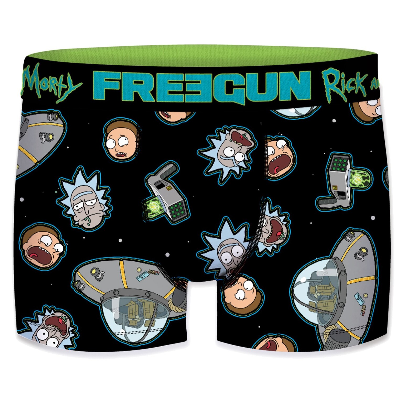 Calzoncillo boxer FREEGUN Rick y Morty para hombre