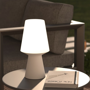 Lampes à poser d'extérieur "Wiza" - blanc - H32 - 5 cm