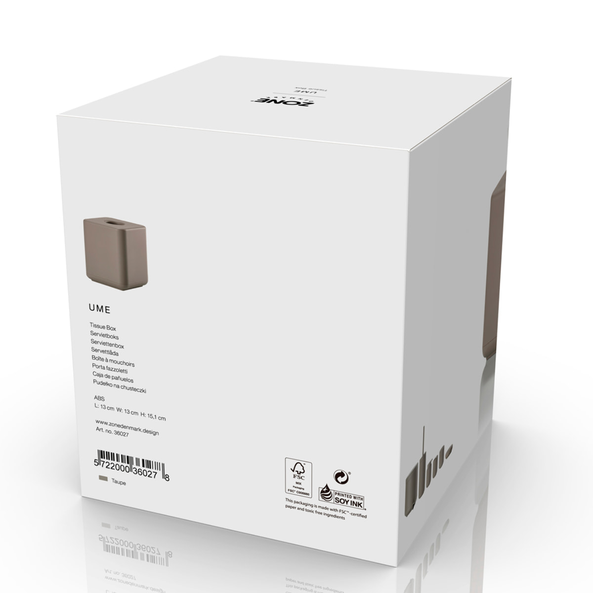 Boîte à mouchoirs Ume