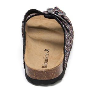 SANDALIA BARCELONA BABUNKERS NEGRO