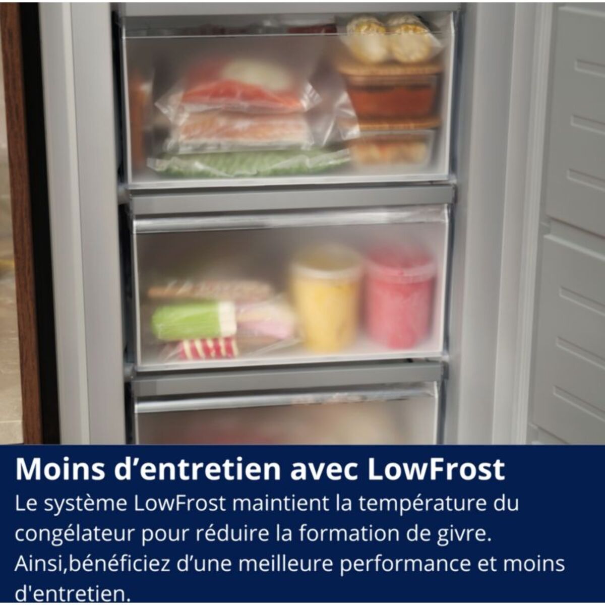 Réfrigérateur combiné encastrable ELECTROLUX END5FE18S ColdSense