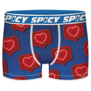 Set 3pcs Calzoncillo Boxer Spicy para hombre - microfibra - 92% poliéster, 8% elastano