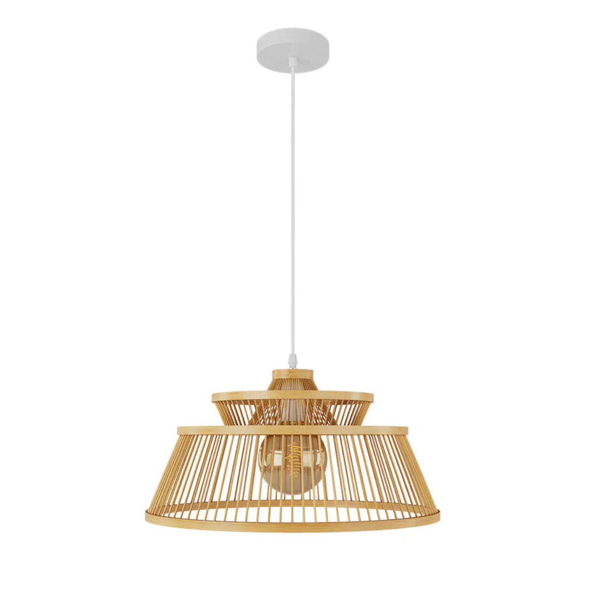 Suspension en bambou naturel D36 cm - Tahaa