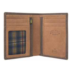 Cartera Hombre Piel Lois Hewitt Marron