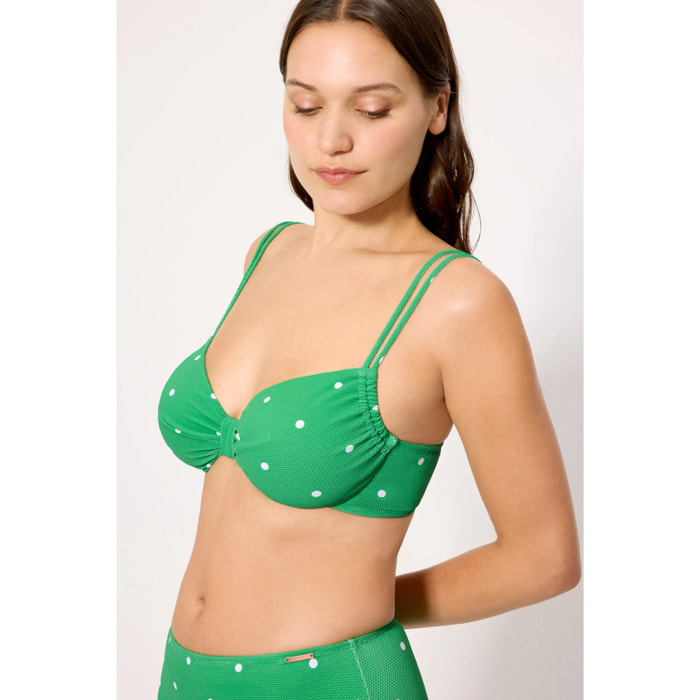 Top bikini contenitivo
