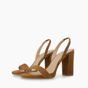 SANDALIAS MARRONES INDALO