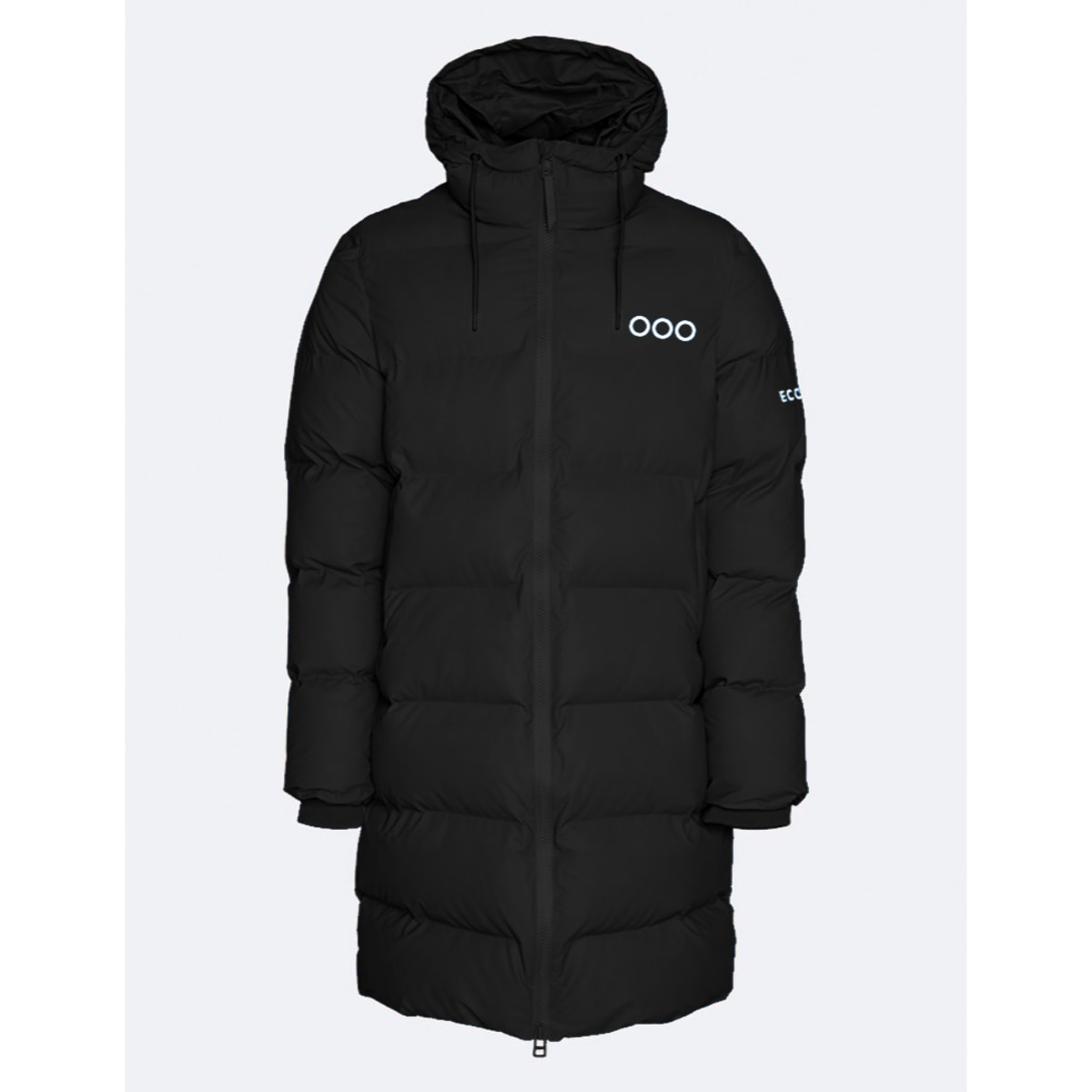 Chaqueta STORM Long jacket dela marca ECOON - negro