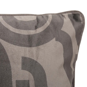 Coussin Lilou rectangulaire 30x50cm gris