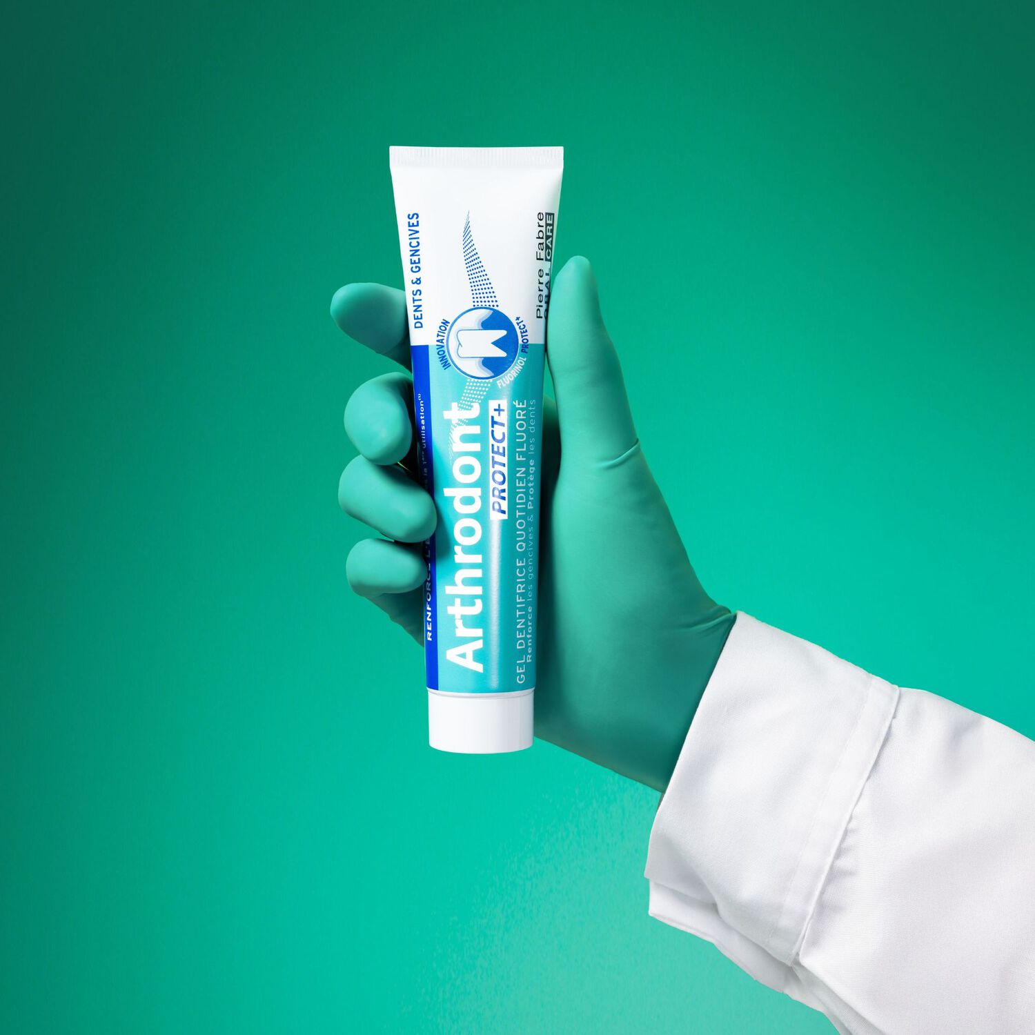 Arthrodont Protect+ - Lot 2x75 ml Gel Dentifrice Fluoré Protection Gencives et Dents