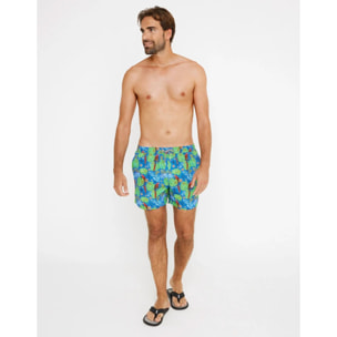 Bañador Corto Azul - Yellow