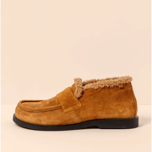 Botines N5878 SILK SUEDE TOFFEE / ARENISCA color Toffee