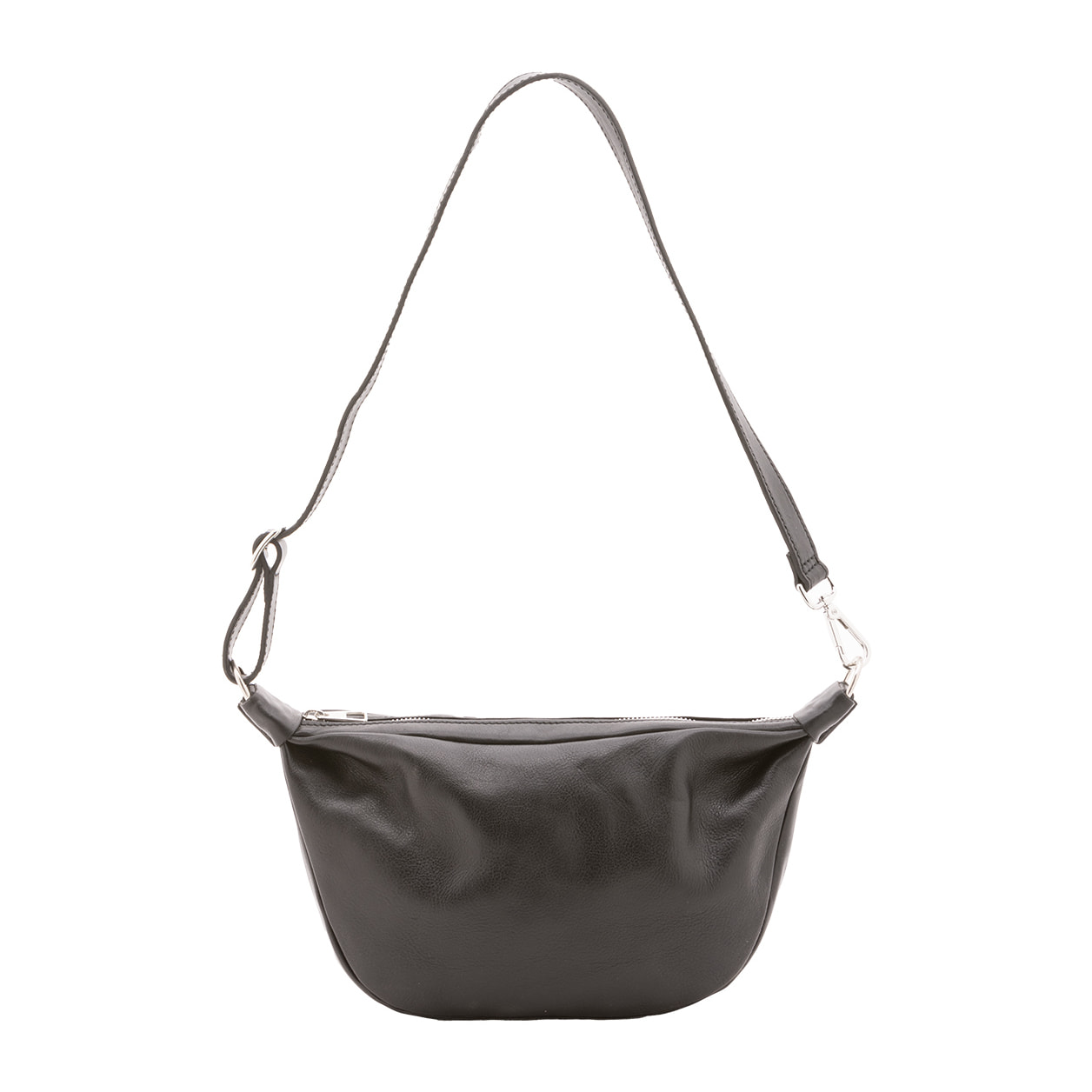 Borsa a spalla  unisex In Vera pelle Made in Italy 28x18x6 cm