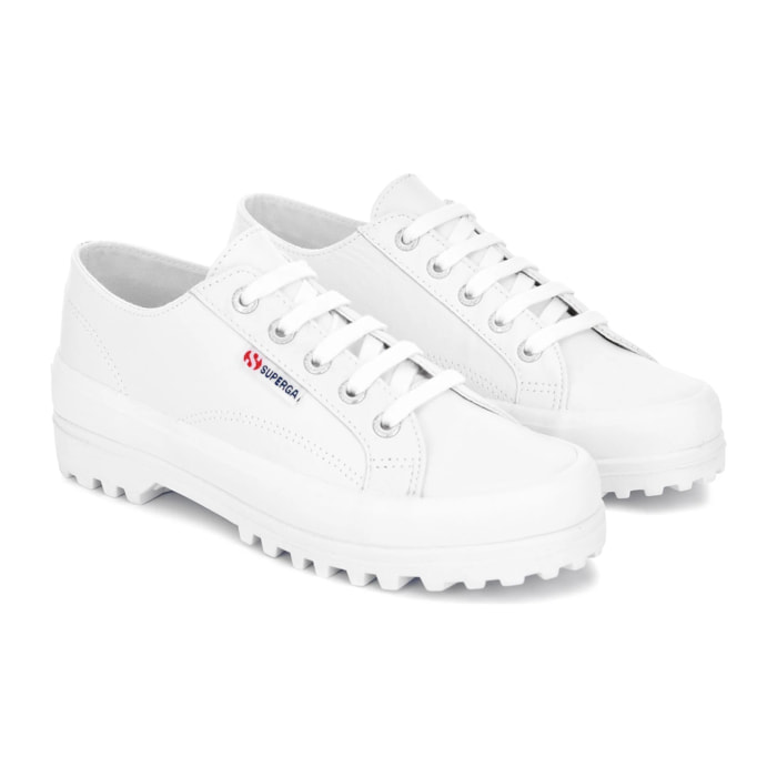 Sneakers Superga Uomo/Donna Bianco 2555 ALPINA NAPPA