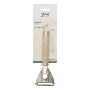 Éplucheur rasoir Solstice 5,6x2x18cm beige