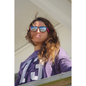 Gafas de sol OCEAN SEA - Frente verde+patillas amarillos+lente ahumado