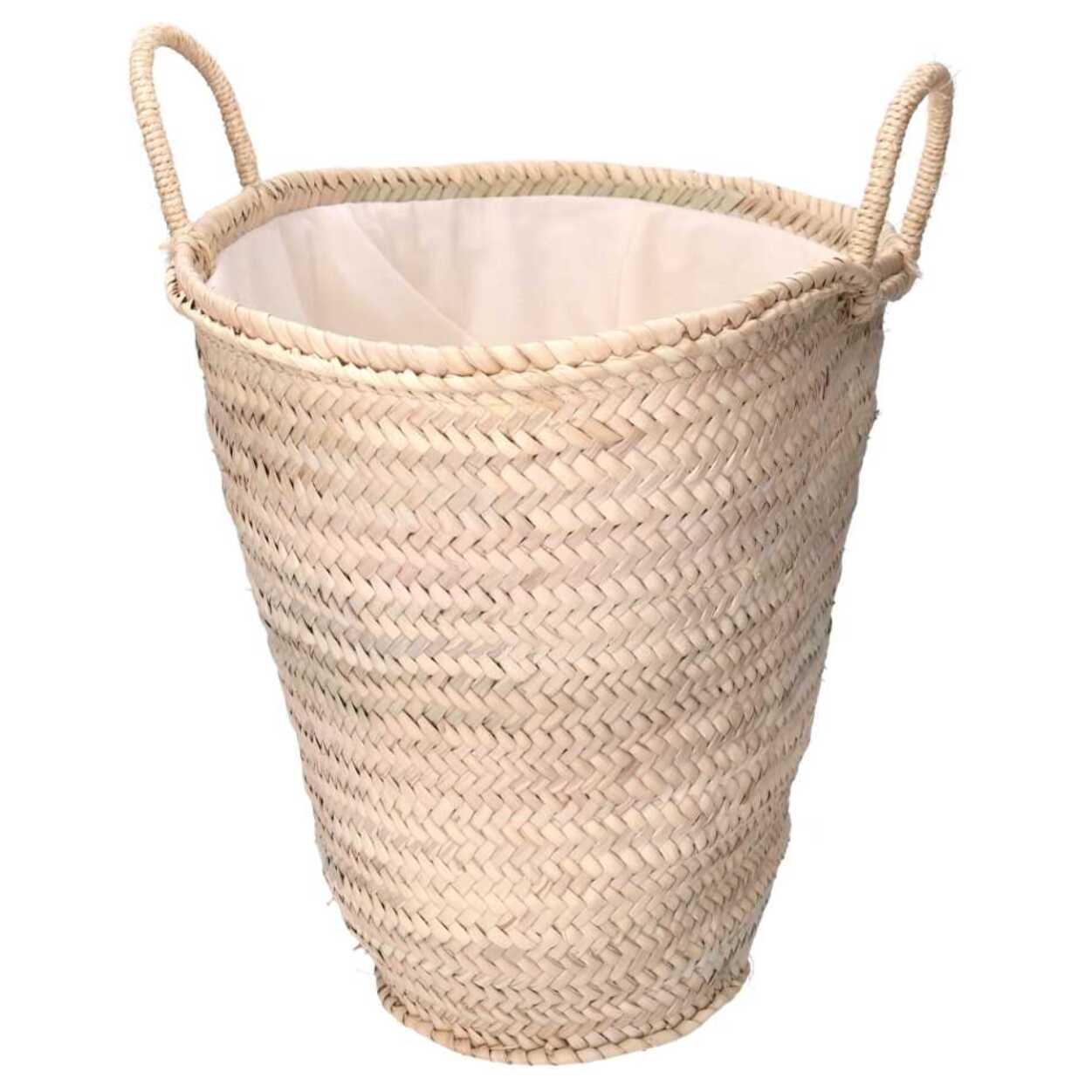 Borsa in paglia naturale cm50x30h35/44