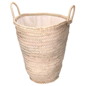 Borsa in paglia naturale cm50x30h35/44