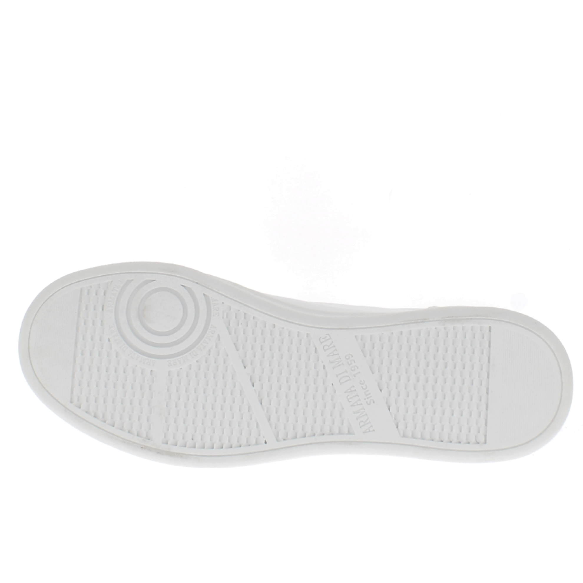 Armata di Mare Scarpe Uomo Sneakers Casual Stringate Basse con Soletta Rimovibile in Memory Foam AMU S24D545 Off White Black