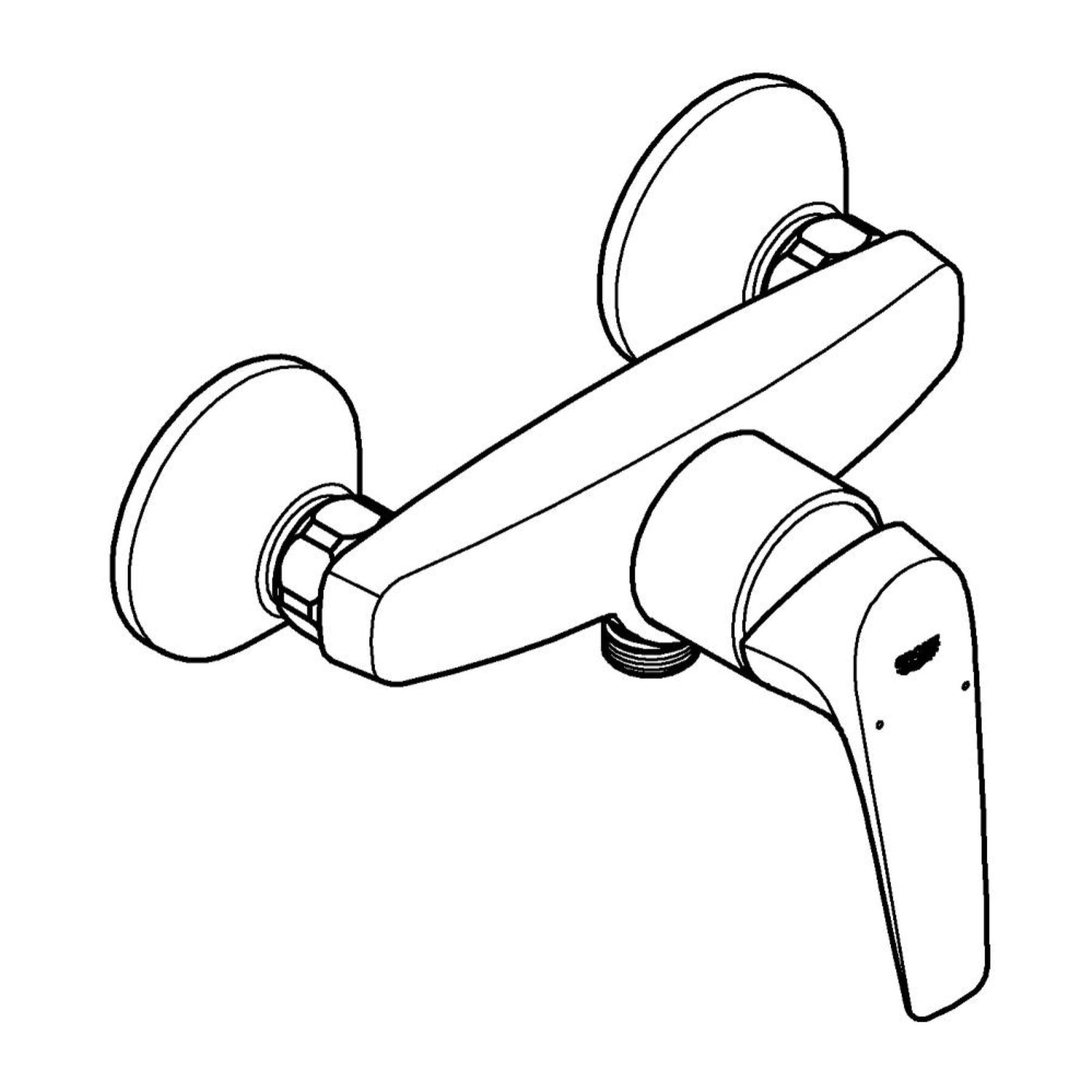GROHE Start Flow Mitigeur monocommande Douche Chromé