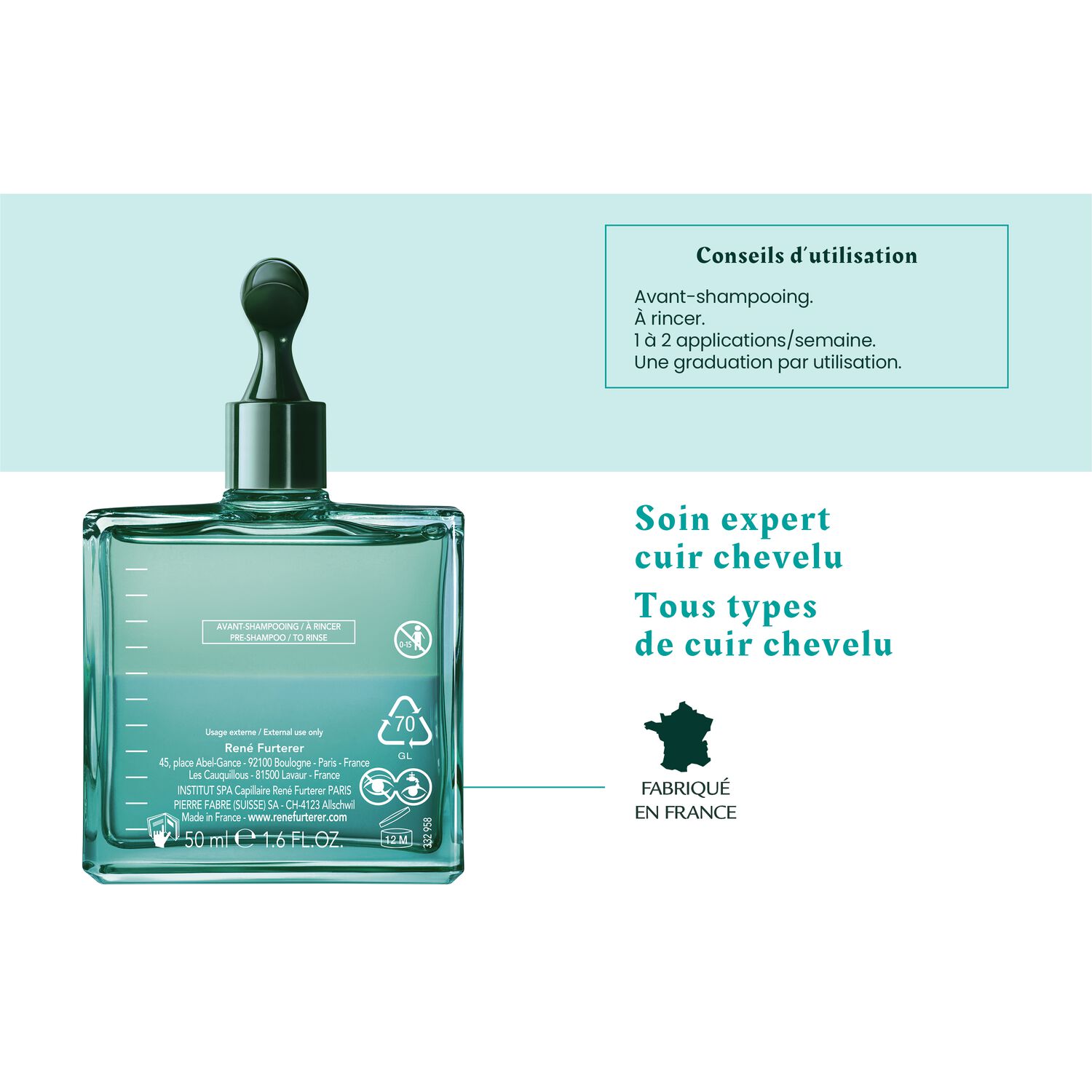 Astera Head Spa  - Avant-Shampooing Apaisant - 50 ml