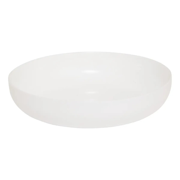 Assiette creuse Mathilde D22cm blanc