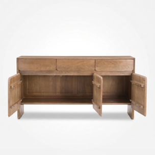 Buffet en bois de manguier marron clair - Achille